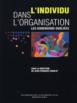 cover image of L'individu dans l'organisation